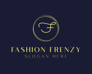 Classy Fashion Circle logo design