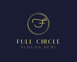 Classy Fashion Circle logo design