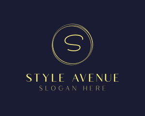 Classy Fashion Circle logo design