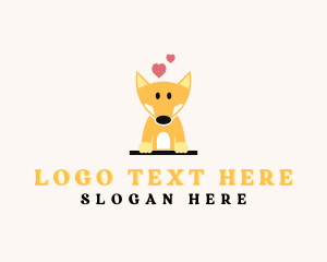 Corgi Dog Pet Clinic logo