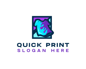 Shirt Apparel Printing logo design