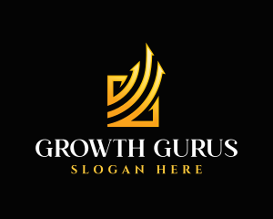 Arrow Financial Growth logo design