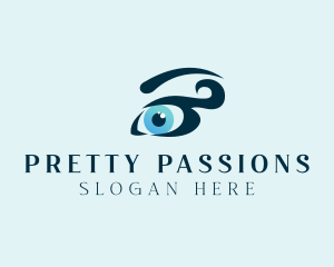 Pretty Blue Eyes logo