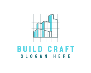 Building Construction Achitecture logo design
