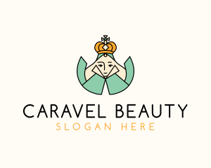 Royal Beauty Princess  logo design