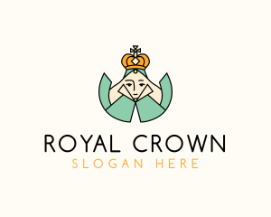 Royal Beauty Princess  logo design