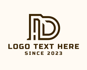 Office Building Letter D logo