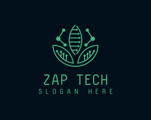 Tech Plant Circuit logo design