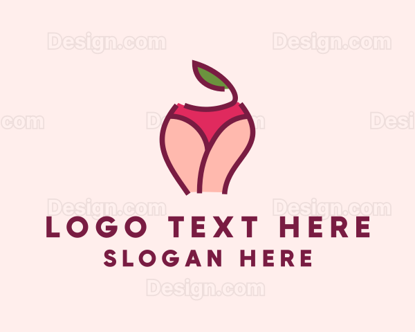 Woman Underwear Panty Logo