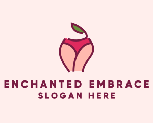 Woman Underwear Panty  logo design