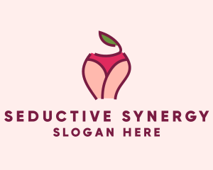 Woman Underwear Panty  logo design