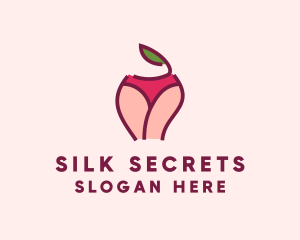 Woman Underwear Panty  logo design