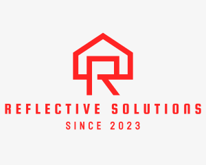 Red House Letter R logo design