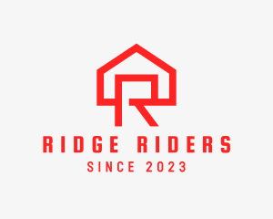 Red House Letter R logo design