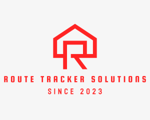 Red House Letter R logo design