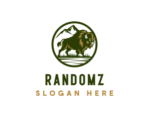 Wild Mountain Bison logo