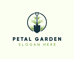 Lawn Shovel Landscaping logo design