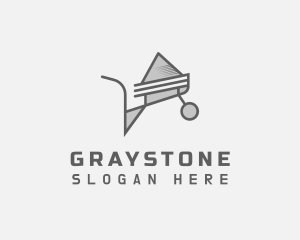 Gray Wheelbarrow Tool logo