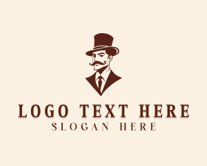 Hipster Fashion Gentleman logo