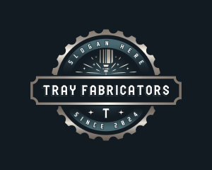 Laser Industrial Fabrication logo design