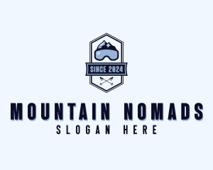 Ski Snowboarding Tournament logo design