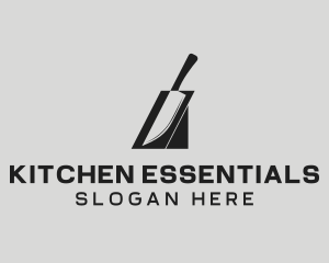 Kitchen Chef Knife logo design