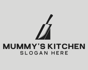 Kitchen Chef Knife logo design