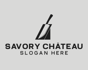 Kitchen Chef Knife logo design