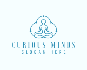 Mindfulness Yoga Meditation logo design