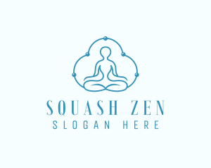 Mindfulness Yoga Meditation logo design