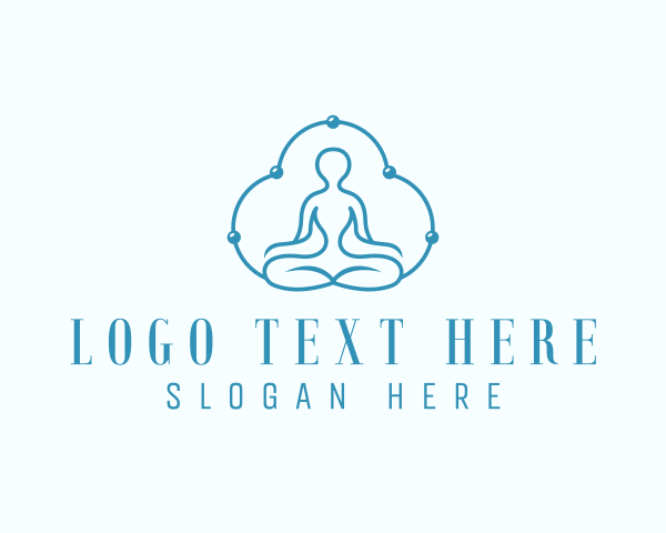Yoga logo example 3