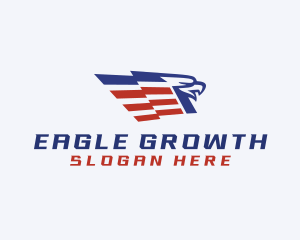 American Military Eagle logo design