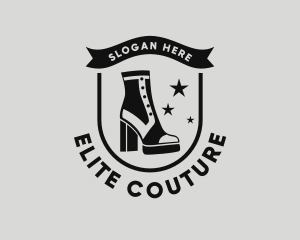 Fashion Shoes Footwear logo design