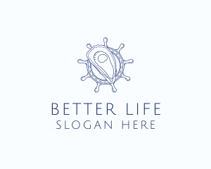 Oyster Shell Seafood logo design