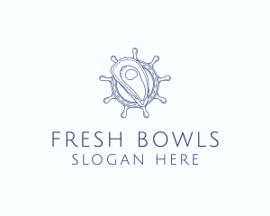 Oyster Shell Seafood logo design