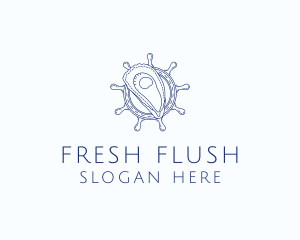 Oyster Shell Seafood logo design