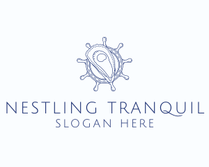 Oyster Shell Seafood logo design