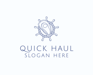 Oyster Shell Seafood logo design