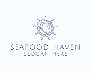 Oyster Shell Seafood logo design