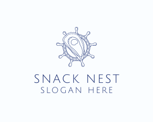 Oyster Shell Seafood logo design