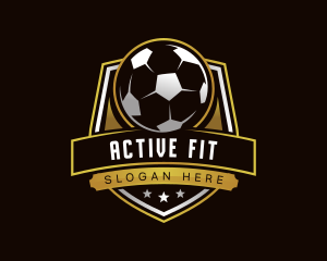 Soccer Football Athlete logo