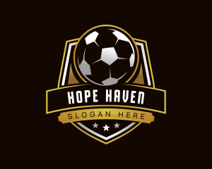 Soccer Football Athlete logo