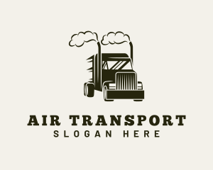 Logistics Truck Vehicle logo design