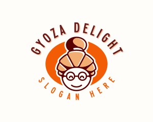 Oriental Gyoza Chef logo design