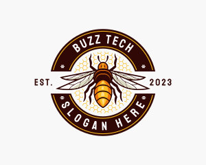 Bee Wings Honeycomb logo