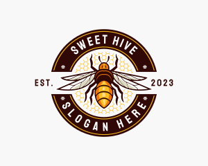 Bee Wings Honeycomb logo