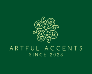 Intricate Celtic Decoration logo design