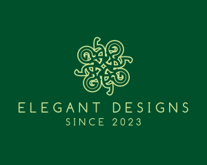 Intricate Celtic Decoration logo design