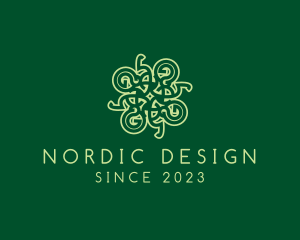 Intricate Celtic Decoration logo design