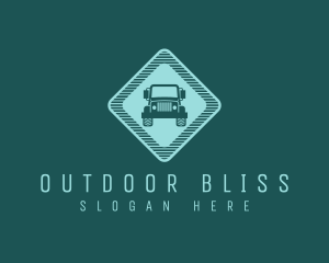 Adventure Jeep Vehicle logo design